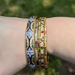 Gold Colored Fashion Bracelets